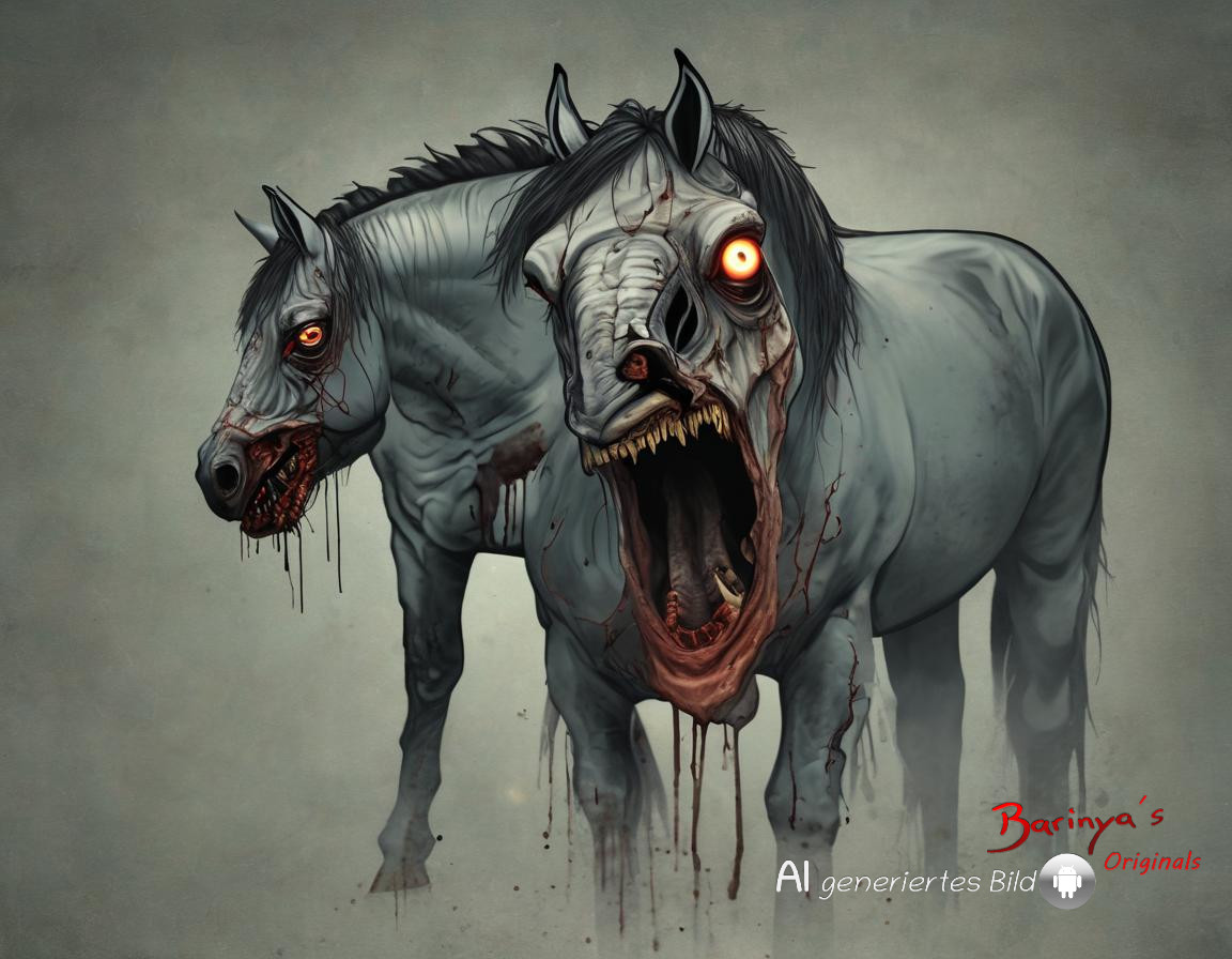 Horror Pferde