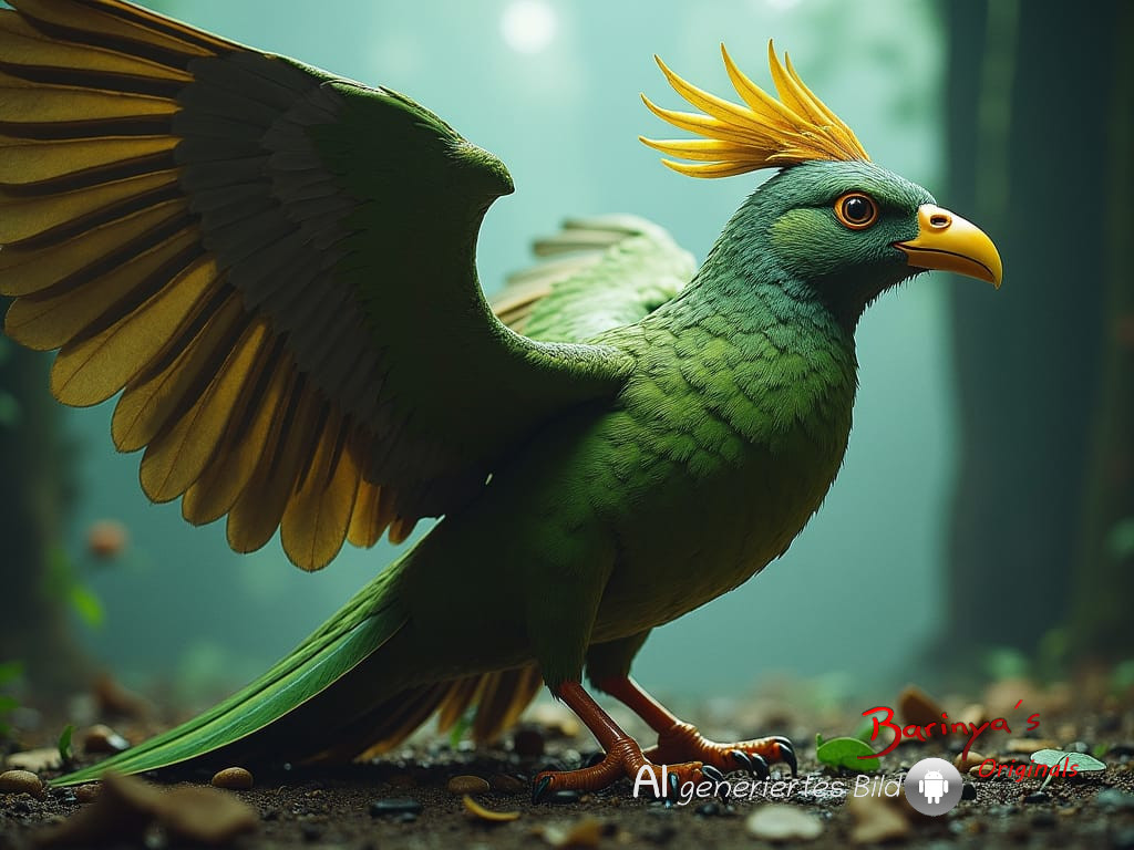 ein grüner Dschungler